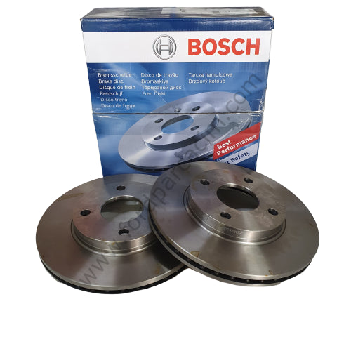 Fiesta Hava Soğutmalı Ön Disk  Ayna Tk. (258 mm. - 2 Adet) 2009-2017 | BOSCH